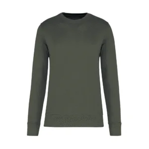 Sweat col rond unisexe coton bio 280 g/m² — Kariban K4025 - Dark Khaki