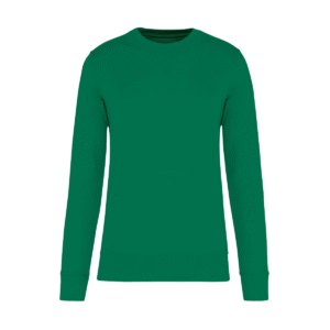 Sweat col rond unisexe coton bio 280 g/m² — Kariban K4025 - Kelly Green