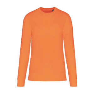 Sweat col rond unisexe coton bio 280 g/m² — Kariban K4025 - Light Orange