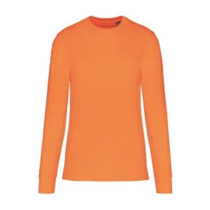 Sweat col rond unisexe coton bio 280 g/m² — Kariban K4025 - Light Orange