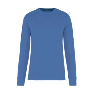 Sweat col rond unisexe coton bio 280 g/m² — Kariban K4025 - Light Royal Blue