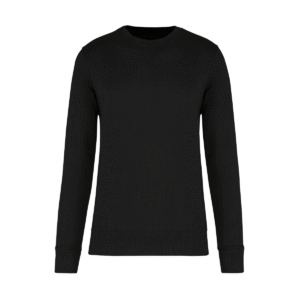 Sweat col rond unisexe coton bio 280 g/m² — Kariban K4025 - Black