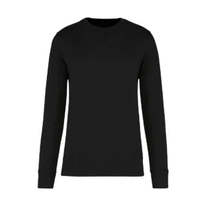 Sweat col rond unisexe coton bio 280 g/m² — Kariban K4025 - Black