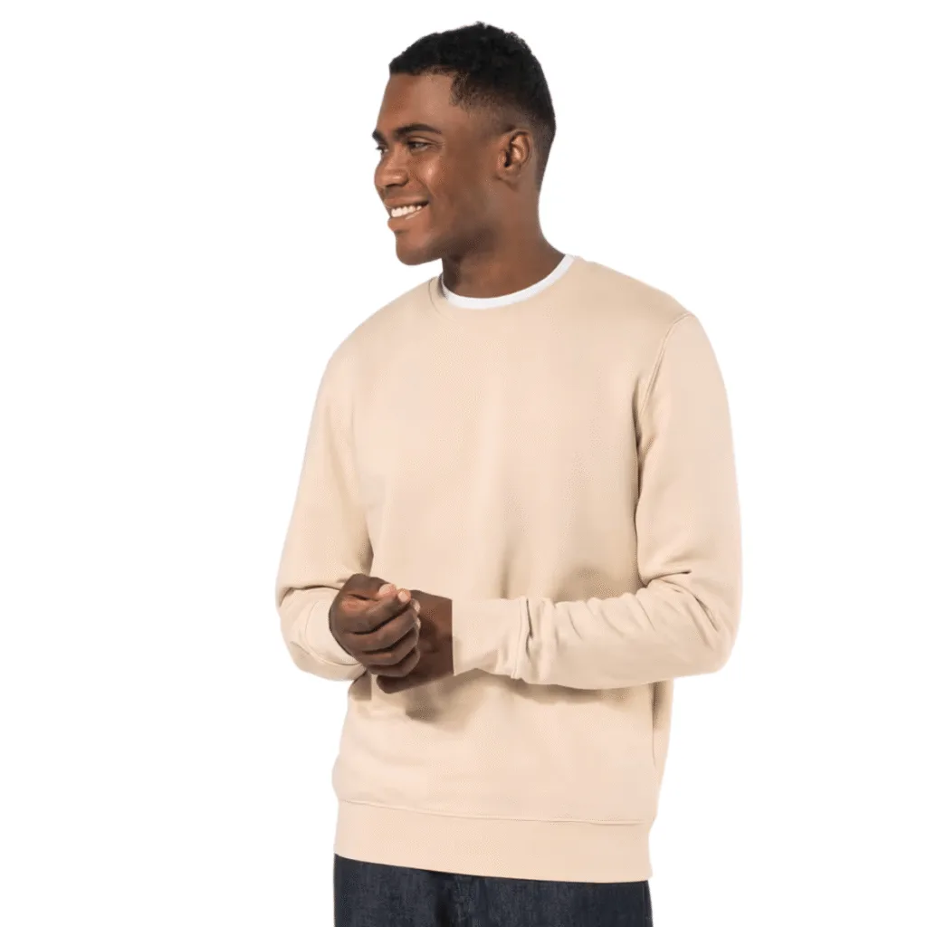 Sweat col rond unisexe coton bio 426 g — Kariban K4025 - vue 1