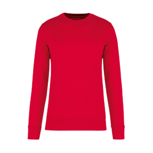 Sweat col rond unisexe coton bio 280 g/m² — Kariban K4025 - Red