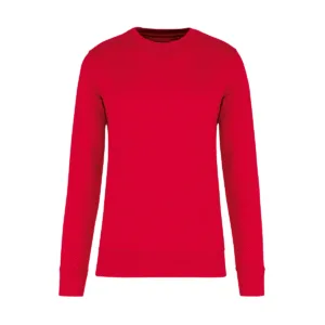 Sweat col rond unisexe coton bio 280 g/m² — Kariban K4025 - Red