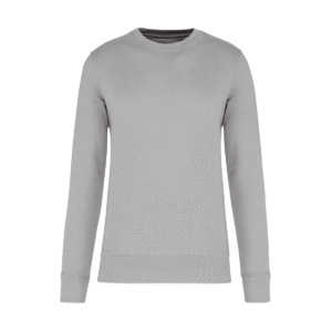 Sweat col rond unisexe coton bio 280 g/m² — Kariban K4025 - Snow Grey