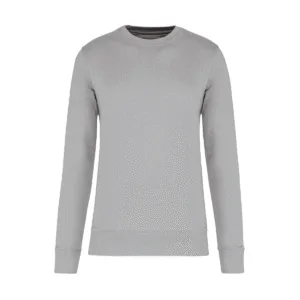 Sweat col rond unisexe coton bio 280 g/m² — Kariban K4025 - Snow Grey