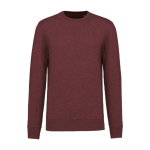 Sweat col rond unisexe coton bio 280 g/m² — Kariban K4025 - Wine