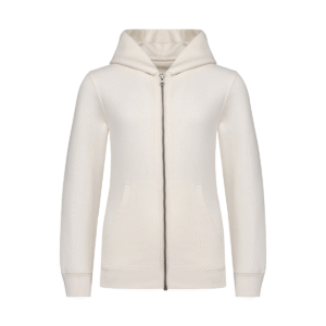 Sweat zippé capuche enfant coton bio 350 g/m² — Native Spirit NS405 - Ivory