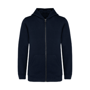 Sweat zippé capuche enfant coton bio 350 g/m² — Native Spirit NS405 - Navy Blue