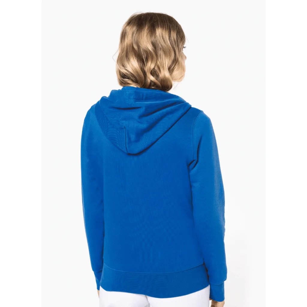 Sweat zippé à capuche femme bio 280 g/m² — Kariban K4031 - vue 1