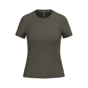 T-shirt femme coupe cintrée coton 180 g/m² — Kariban K380 - Dark Khaki