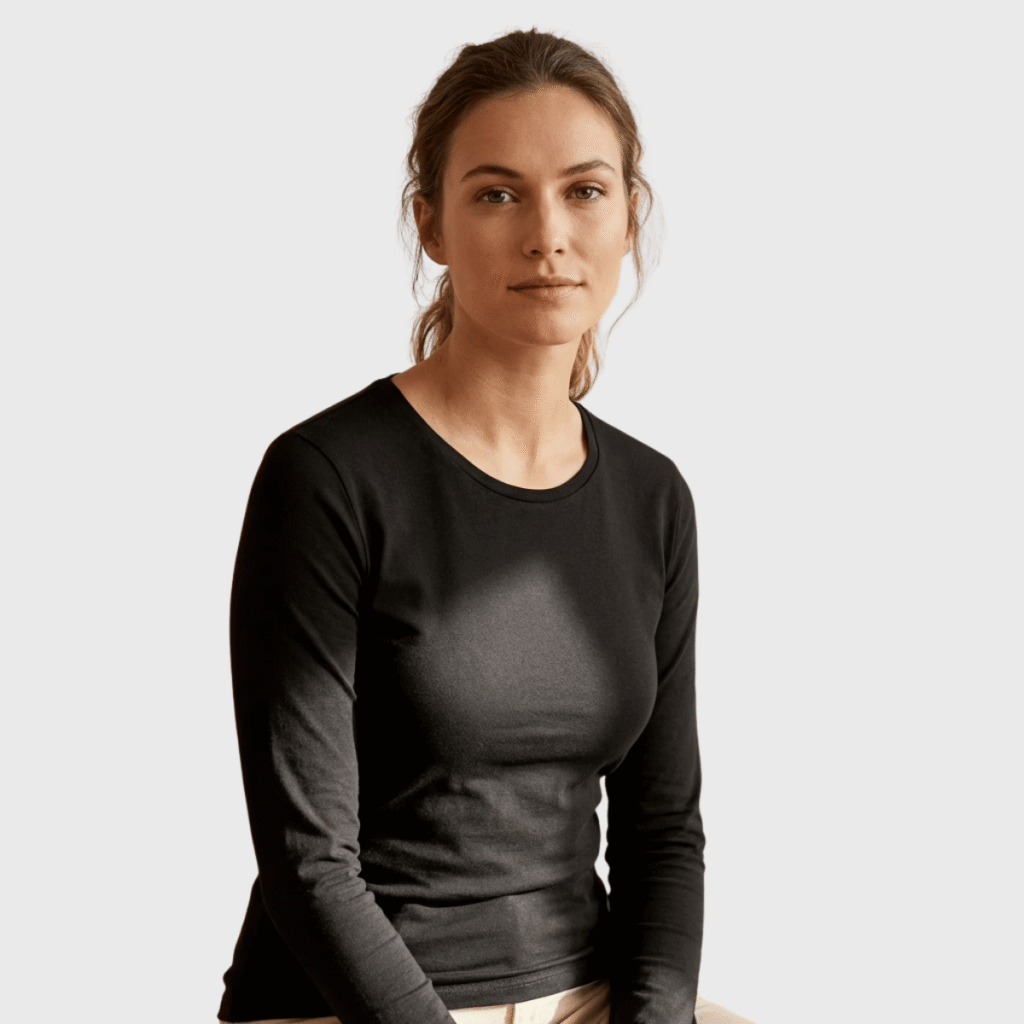 Tee-shirt femme manches longues coton 145 g/m² — B&C BC06T