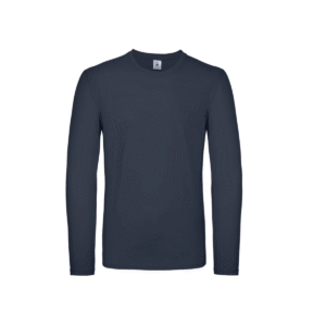 Tee-shirt homme manches longues coton 145 g/m² — B&C BC05T - Navy