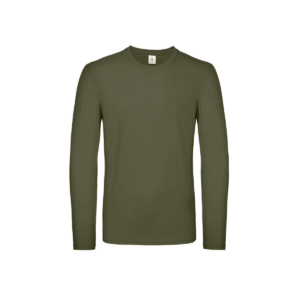 Tee-shirt homme manches longues coton 145 g/m² — B&C BC05T - Urban Khaki
