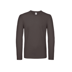 Tee-shirt homme manches longues coton 145 g/m² — B&C BC05T - Bear Brown