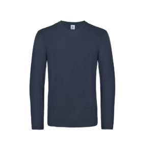 Tee-shirt homme manches longues coton 185 g/m² — B&C BC07T - Navy