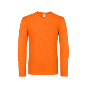 Tee-shirt homme manches longues coton 145 g/m² — B&C BC05T - Orange