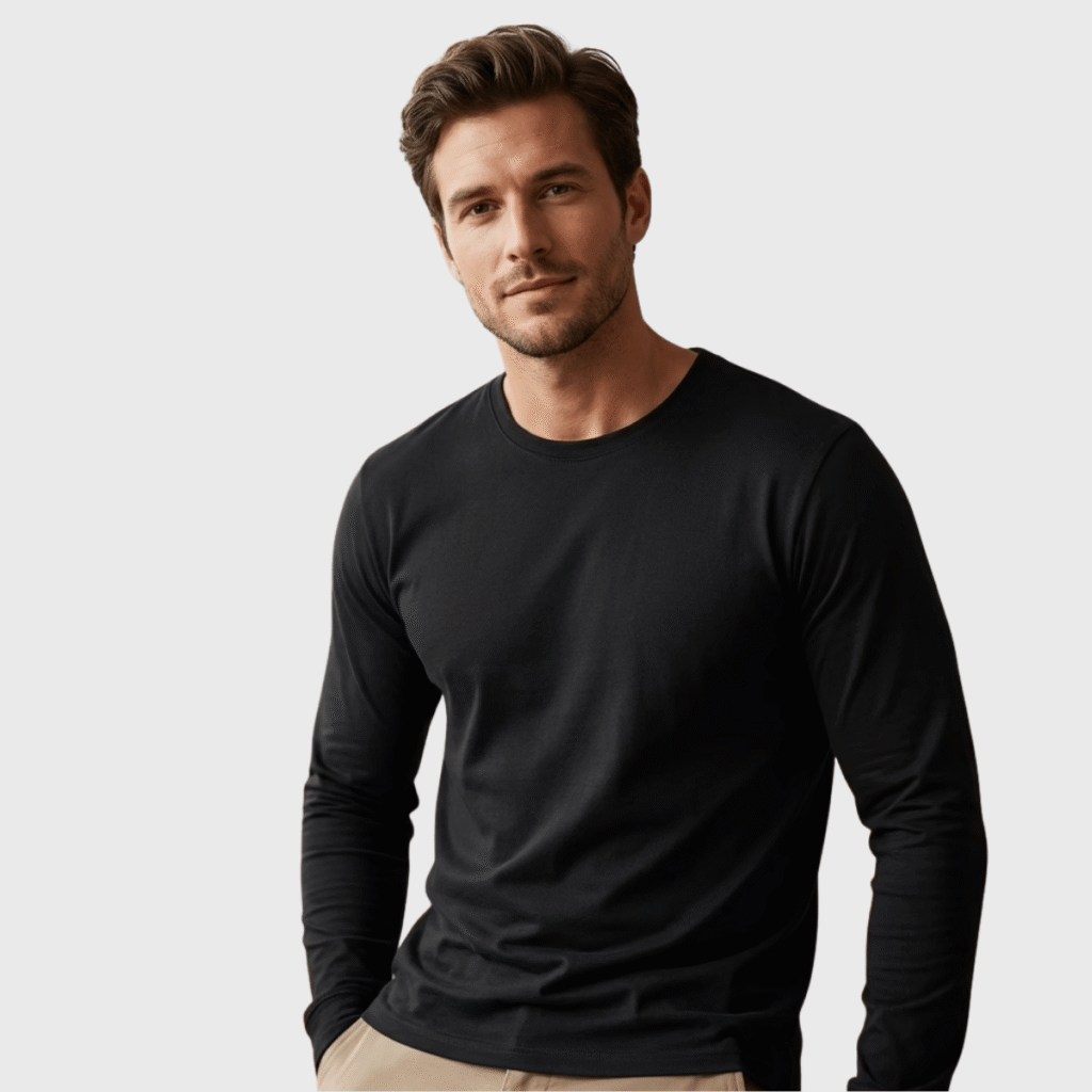 Tee-shirt homme manches longues coton 145 g/m² — B&C BC05T