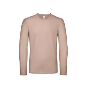 Tee-shirt homme manches longues coton 145 g/m² — B&C BC05T - Millennial Pink