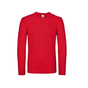 Tee-shirt homme manches longues coton 145 g/m² — B&C BC05T - Red