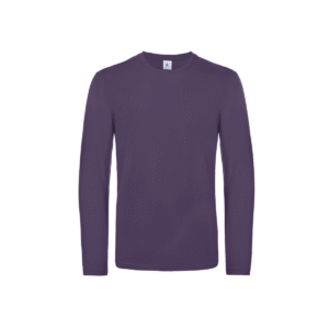 Tee-shirt homme manches longues coton 185 g/m² — B&C BC07T - Urban Purple