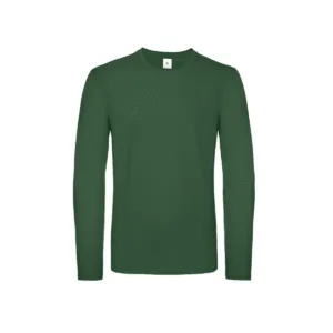 Tee-shirt homme manches longues coton 145 g/m² — B&C BC05T - Bottle Green