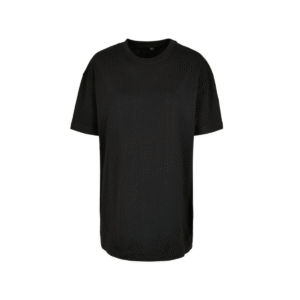 T-shirt oversize femme coton jersey 220 g/m² — Build Your Brand BY149 - Black
