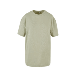 T-shirt oversize femme coton jersey 220 g/m² — Build Your Brand BY149 - Soft Salvia