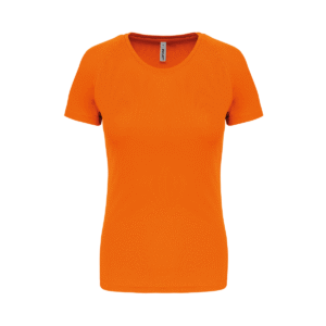 T-shirt de sport femme polyester 140 g/m² — Proact PA439 - Fluorescent Orange