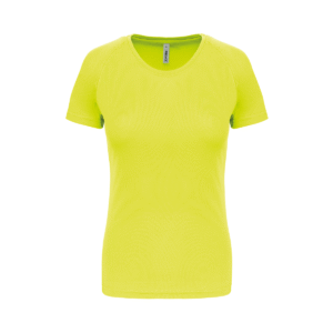 T-shirt de sport femme polyester 140 g/m² — Proact PA439 - Fluorescent Yellow