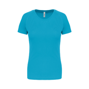T-shirt de sport femme polyester 140 g/m² — Proact PA439 - Light Turquoise