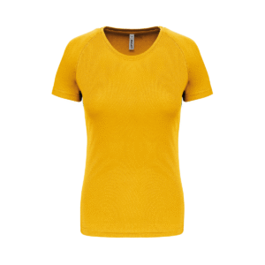 T-shirt de sport femme polyester 140 g/m² — Proact PA439 - True Yellow