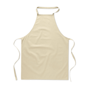 Tablier de cuisine coton 180 g/m² — Kitab Glasgow - Beige