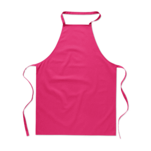 Tablier de cuisine coton 180 g/m² — Kitab Glasgow - Fuchsia