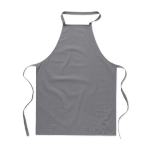 Tablier de cuisine coton 180 g/m² — Kitab Glasgow - Gris