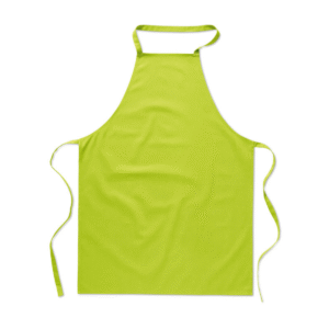 Tablier de cuisine coton 180 g/m² — Kitab Glasgow - Lime