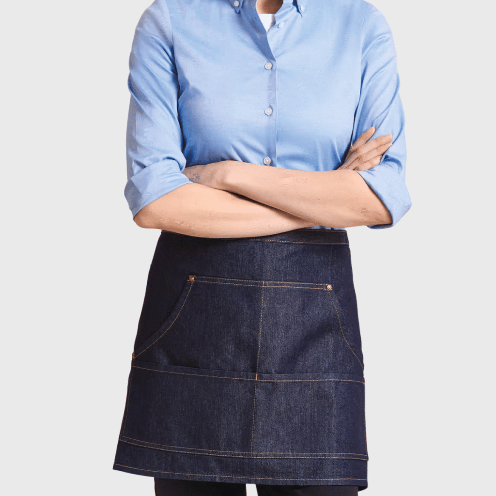 Tablier taille denim compartimenté OEKO-TEX — Premier PR125