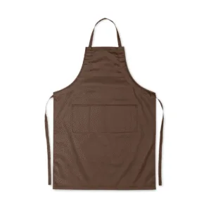 Tablier ajustable poly-coton 190 g/m² — Fitted Kitab Granada - Chocolat