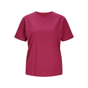 T-shirt femme coton bio 180 g/m² — Jack & Jones JJ3914 - Fuchsia Rose