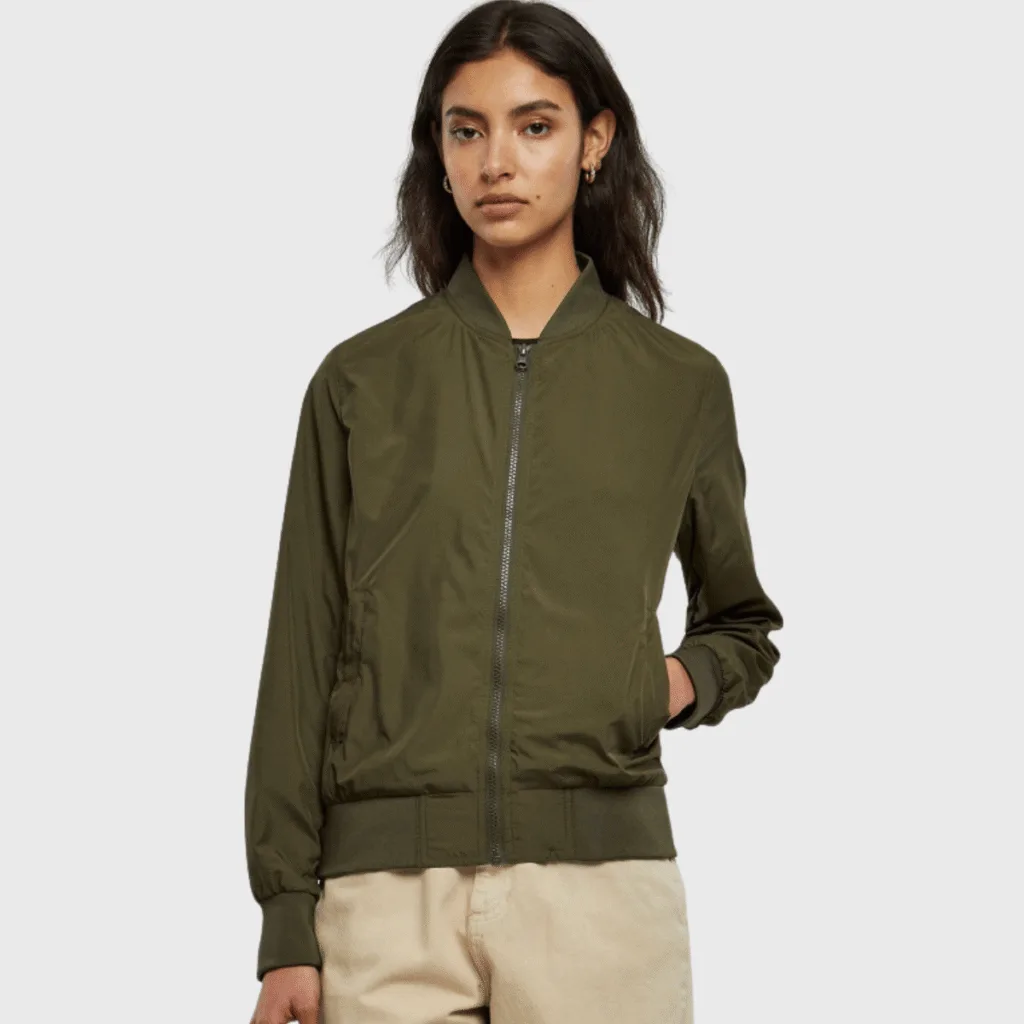 Veste bomber femme polyester 78 g/m² — Build Your Brand BY044 - vue 3