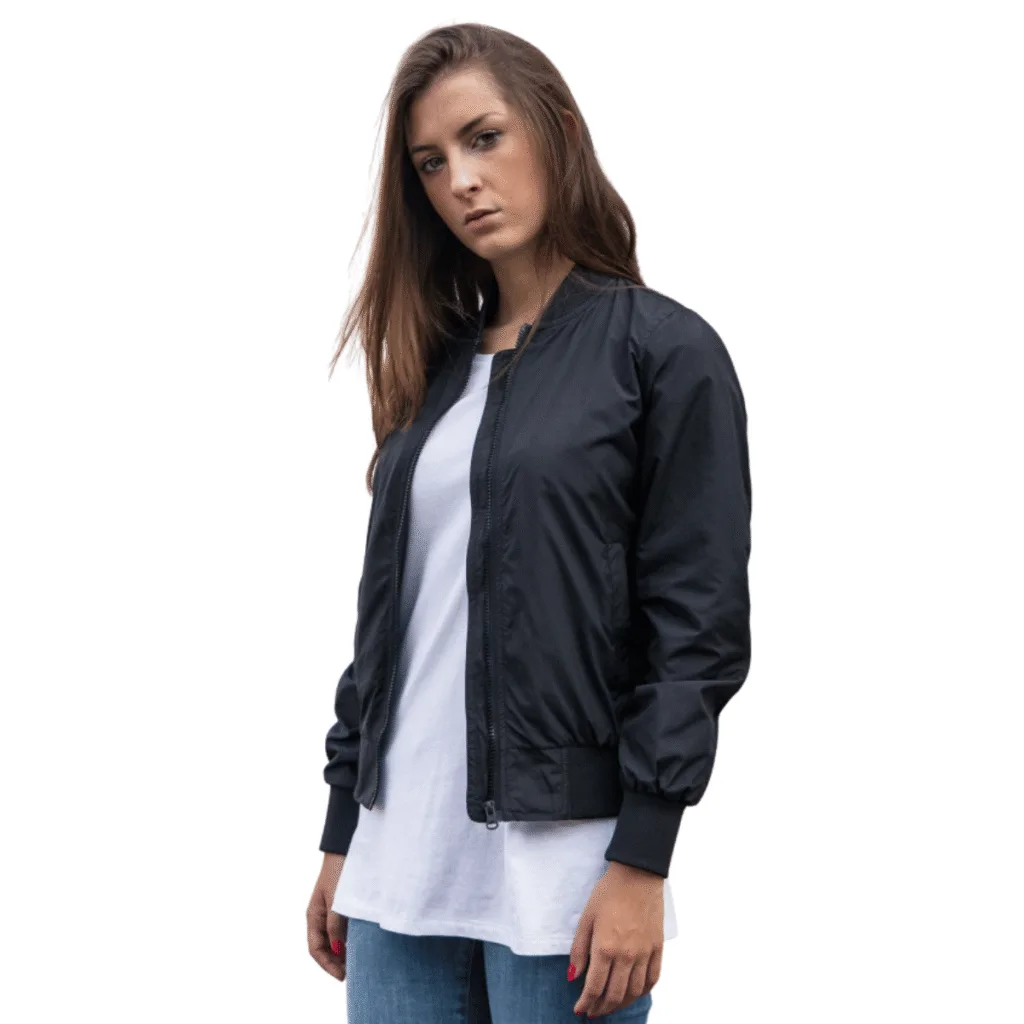 Veste bomber femme polyester 78 g/m² — Build Your Brand BY044 - vue 4