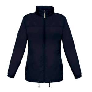 Veste coupe-vent femme pliable nylon 185 g/m² — B&C BC302 - Navy