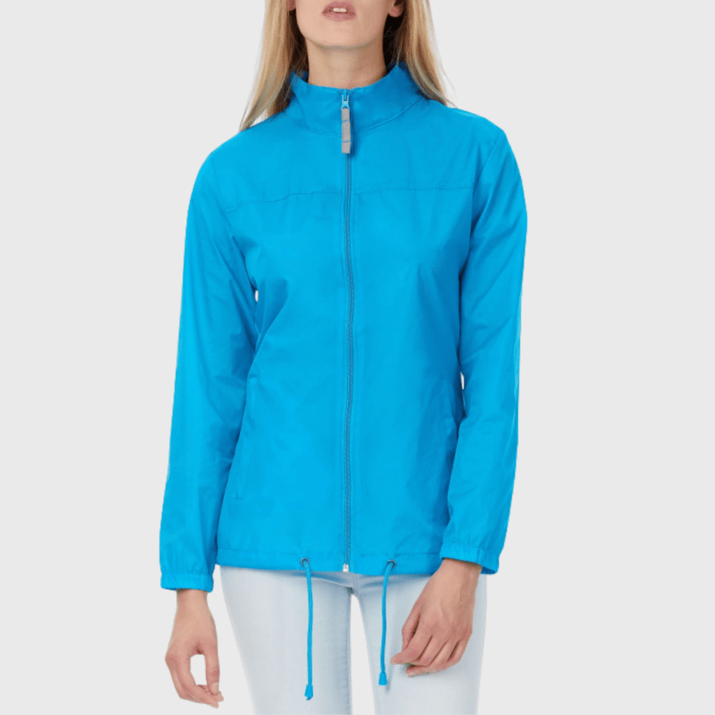 Veste coupe-vent femme pliable nylon 185 g/m² — B&C BC302
