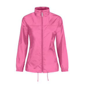 Veste coupe-vent femme pliable nylon 185 g/m² — B&C BC302 - Pixel Pink