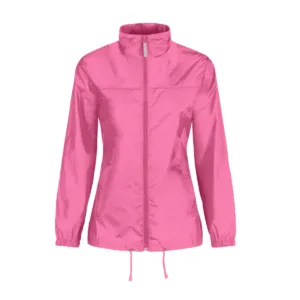 Veste coupe-vent femme pliable nylon 185 g/m² — B&C BC302 - Pixel Pink