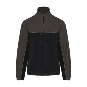 Veste micropolaire bicolore 280 g/m² — WK. DESIGNED TO WORK WK904 - Black / Dark Grey