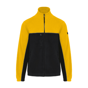 Veste micropolaire bicolore 280 g/m² — WK. DESIGNED TO WORK WK904 - Black / Yellow