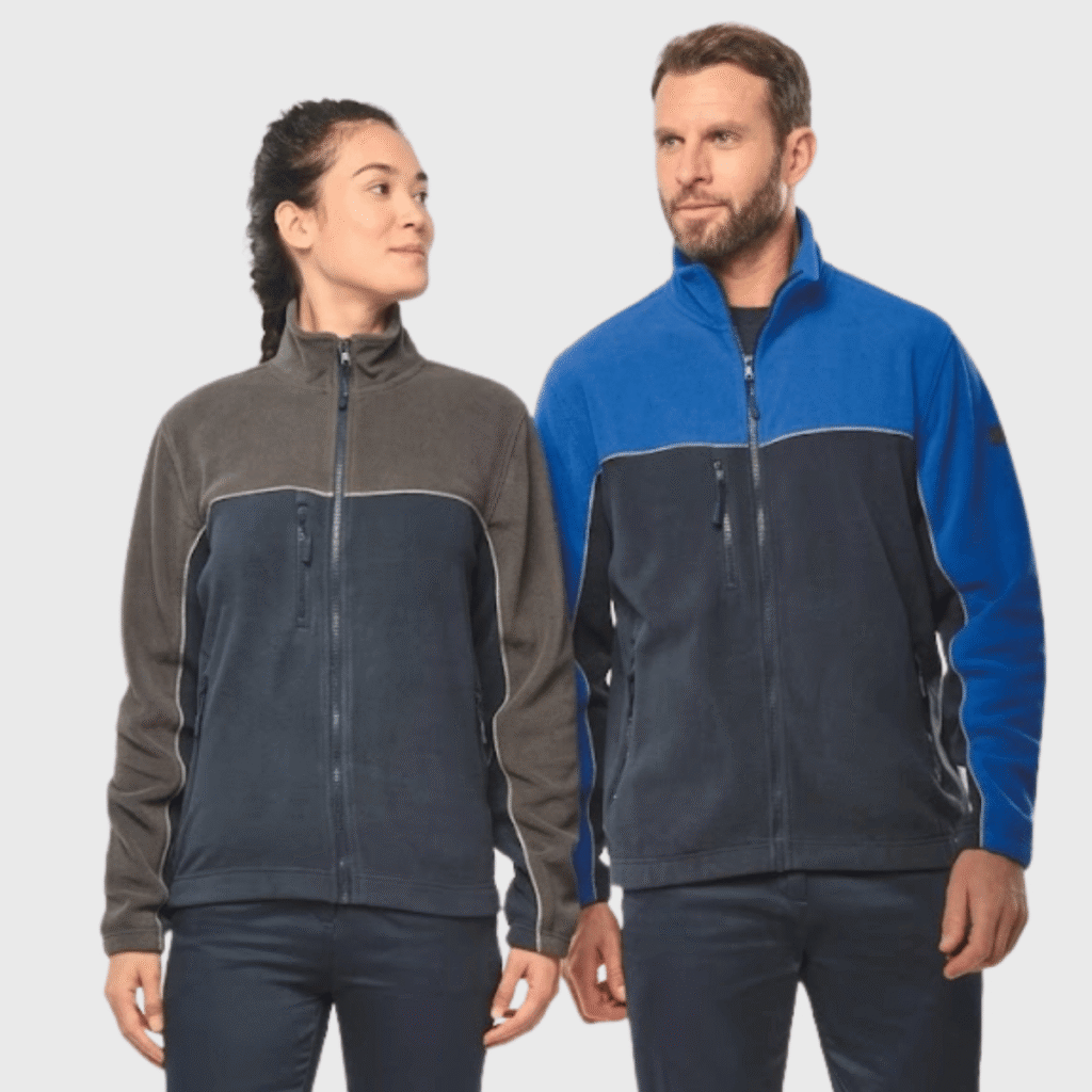 Veste micropolaire bicolore 280 g/m² — WK. DESIGNED TO WORK WK904
